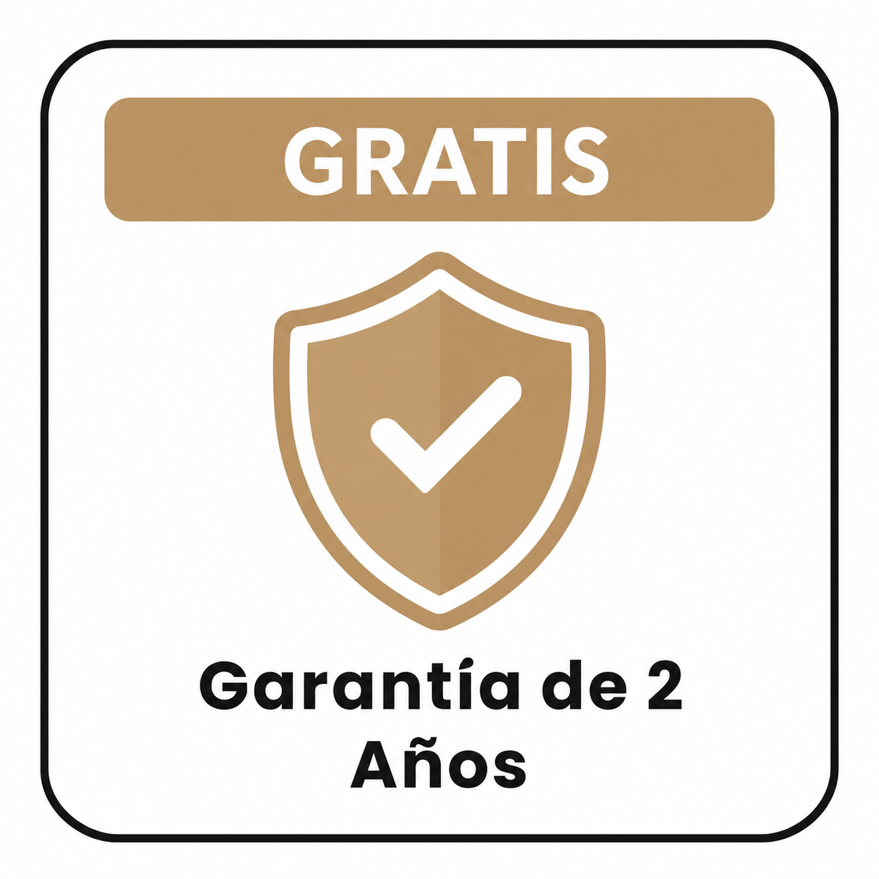 Garantía de 2 Años